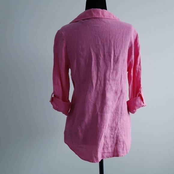 ⭐️HOST PICK⭐️ Zara Linen Blouse - Picture 5 of 7